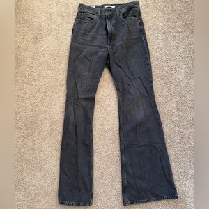 Levi's Dark Gray Flare Women's Jeans